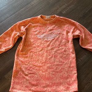 EUC XS Adidas long sleeve shirt dress